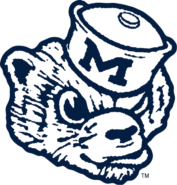 Michigan Wolverines 1948-1963 Primary Logo iron on transfers for clothing